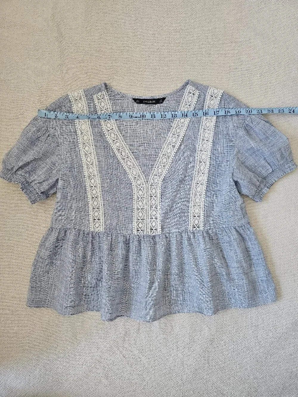 Zara basic blue